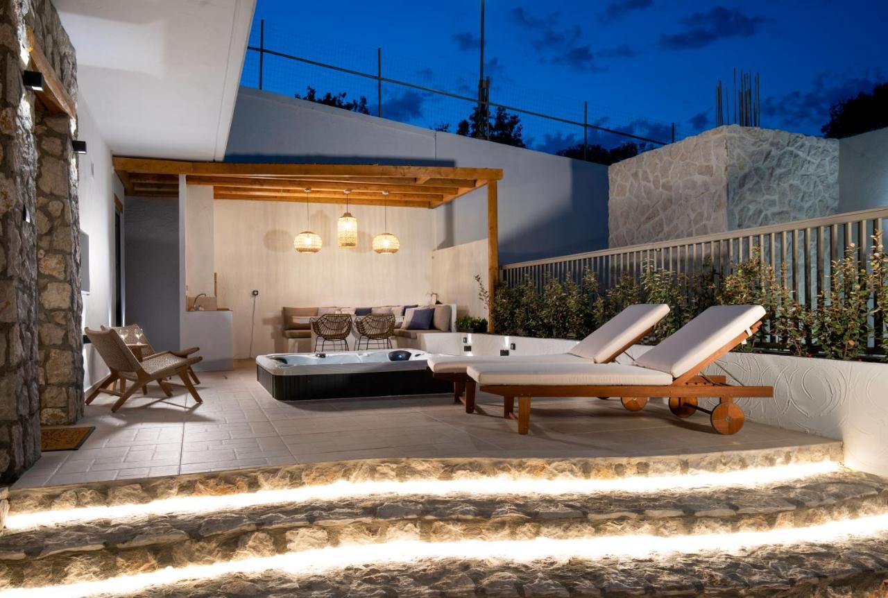 Lithos Luxury Villa Archangelos  Exteriér fotografie