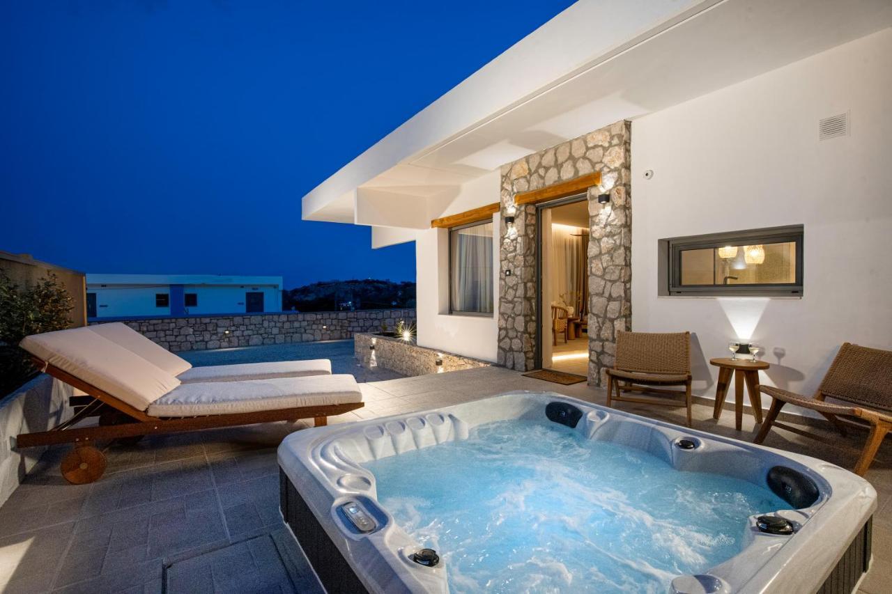 Lithos Luxury Villa Archangelos  Exteriér fotografie
