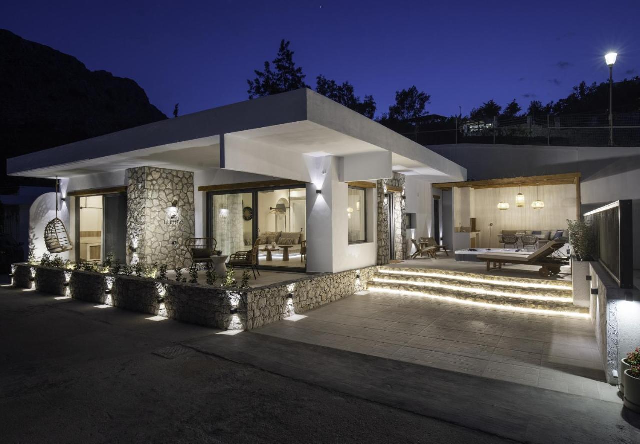 Lithos Luxury Villa Archangelos  Exteriér fotografie