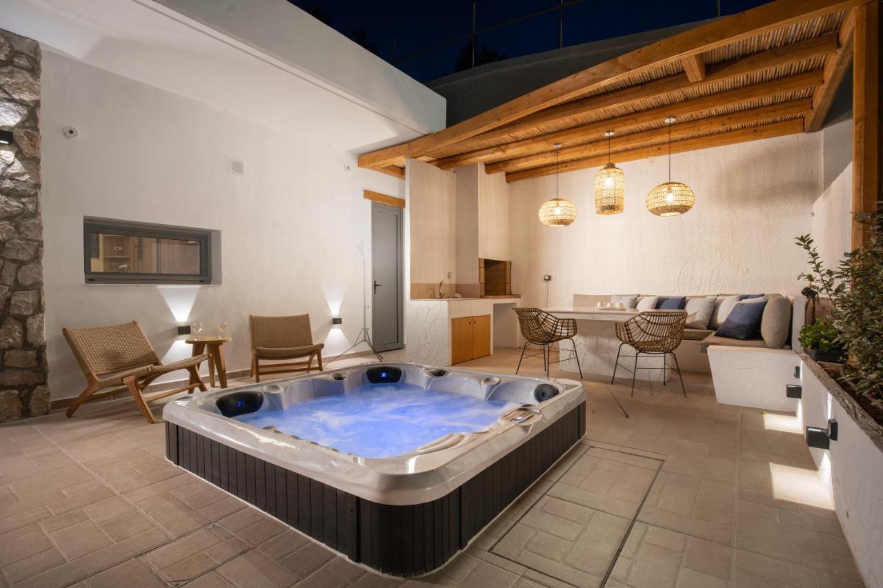 Lithos Luxury Villa Archangelos  Exteriér fotografie