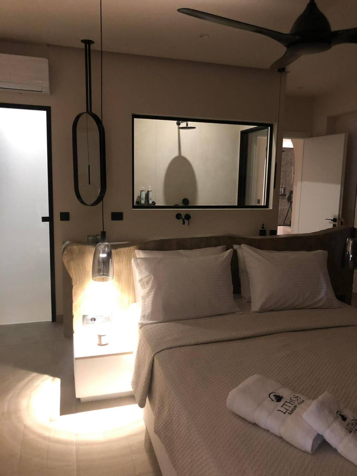 Lithos Luxury Villa Archangelos  Exteriér fotografie