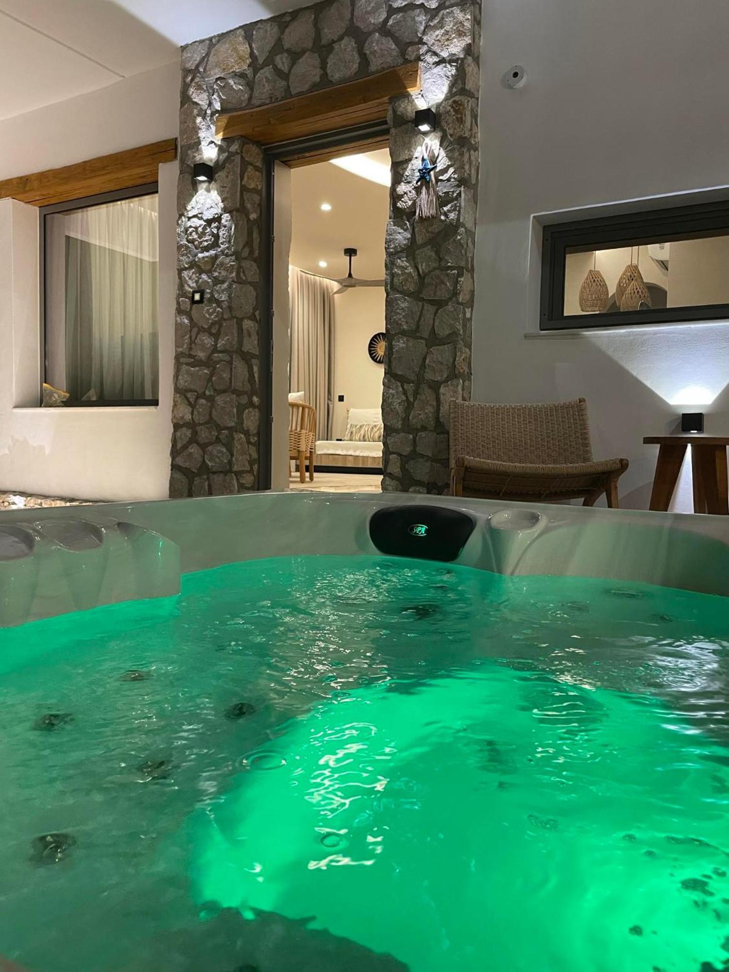 Lithos Luxury Villa Archangelos  Exteriér fotografie